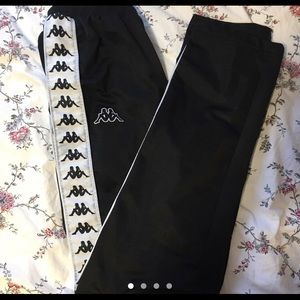 Brand new kappa track pants!🖤